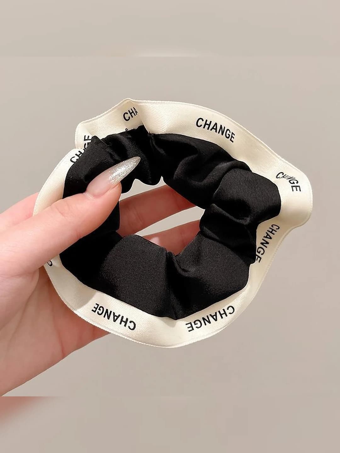 Black, letters, 12 cm