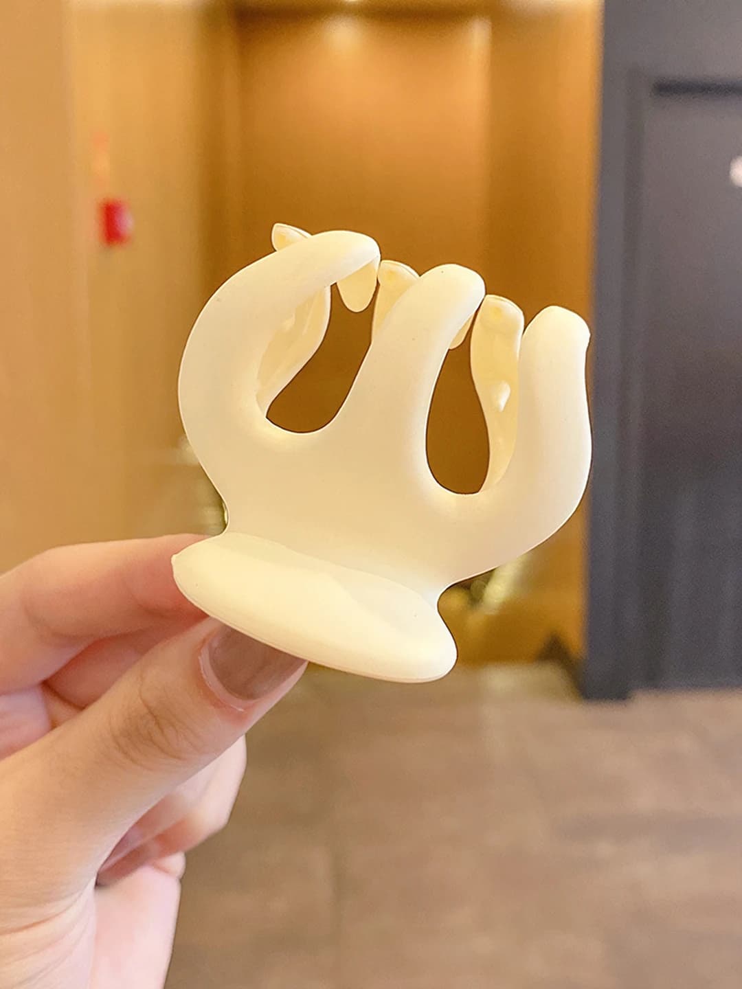 4# Matte white (large, ~5 cm)#