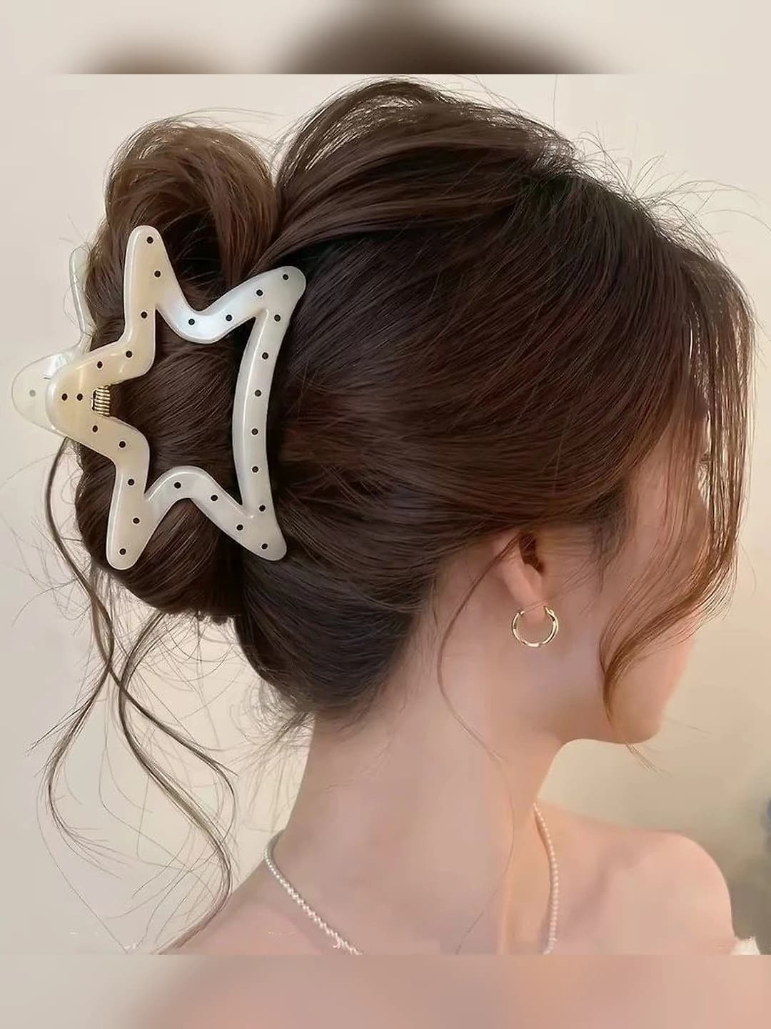 White five-pointed star ~10.5 cm
