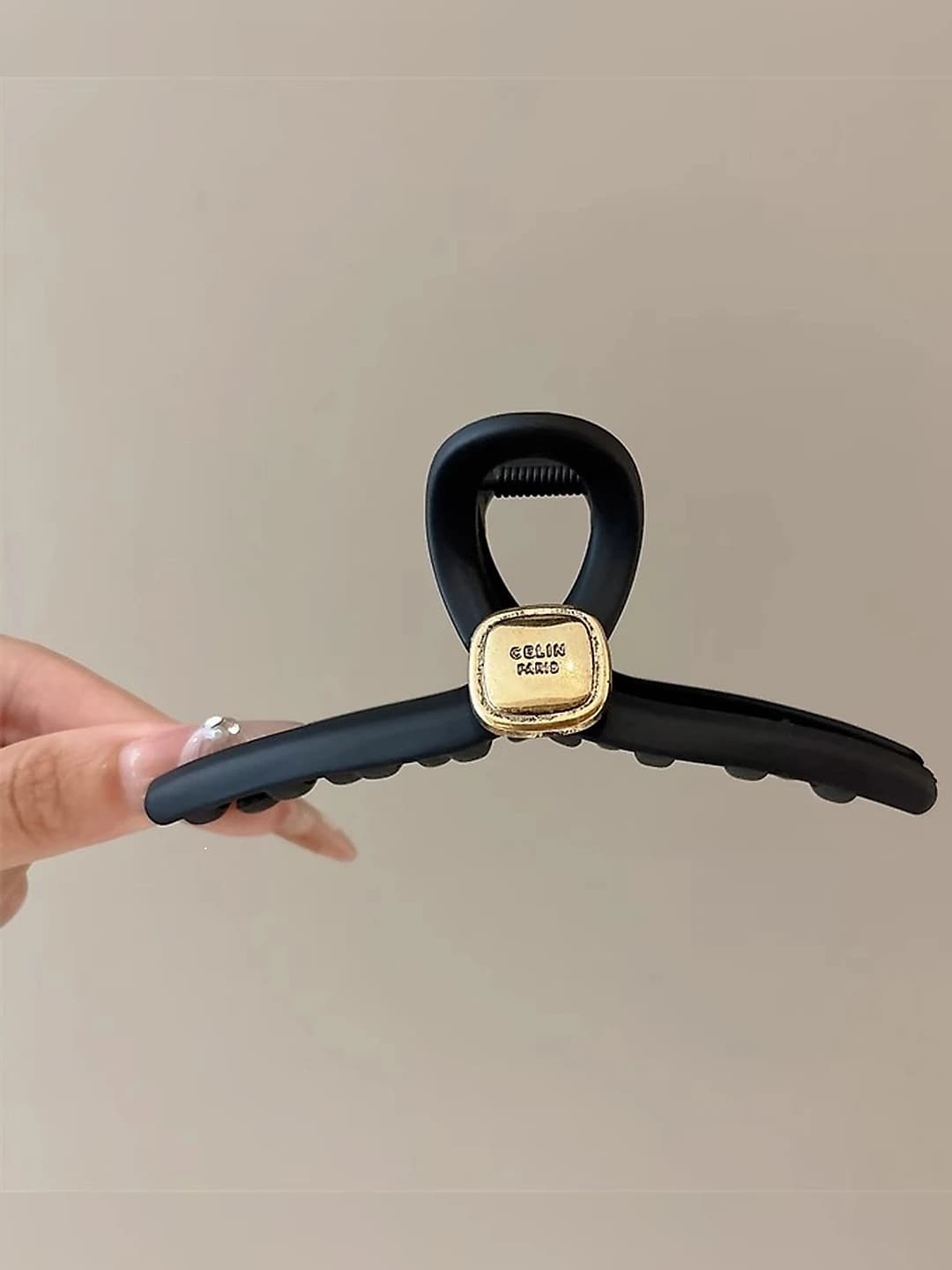 1# С квадратным логотипом зажим 11cm