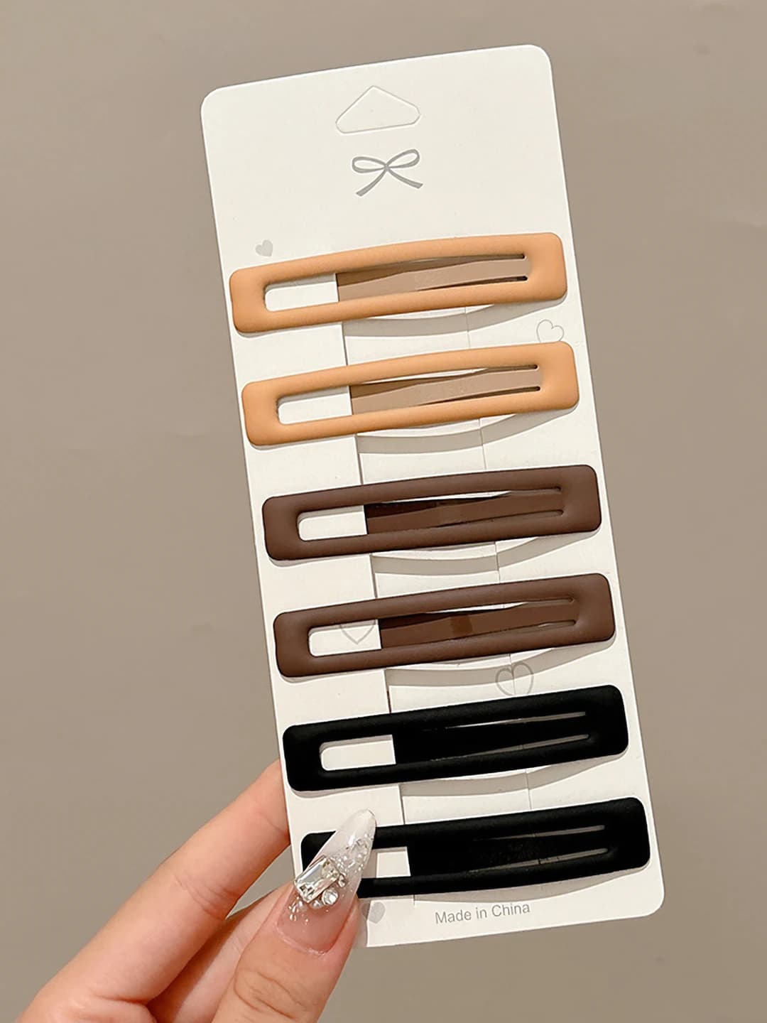 9# Classic, 3 colours, 6-piece set