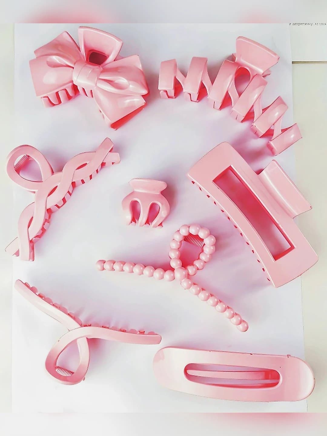 Pink 8-set opp bag