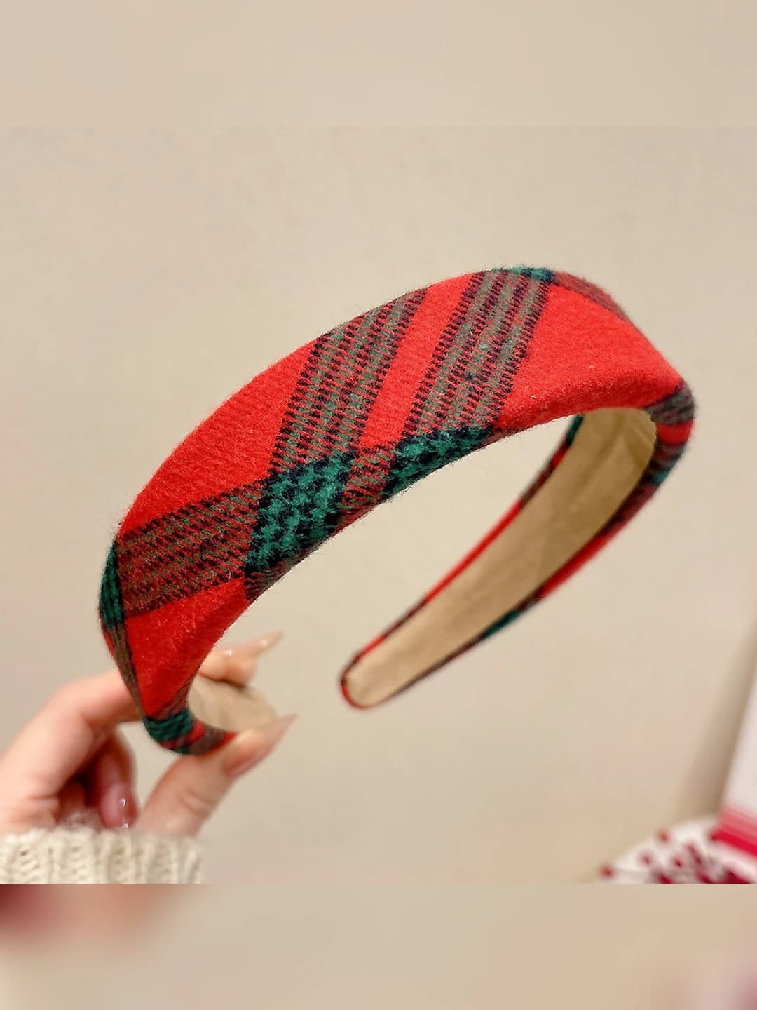 Red plaid