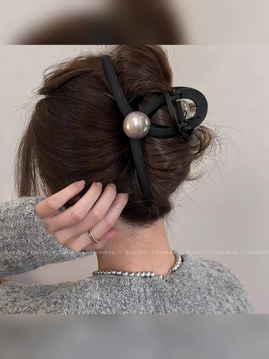 Matte pearl, 15 cm