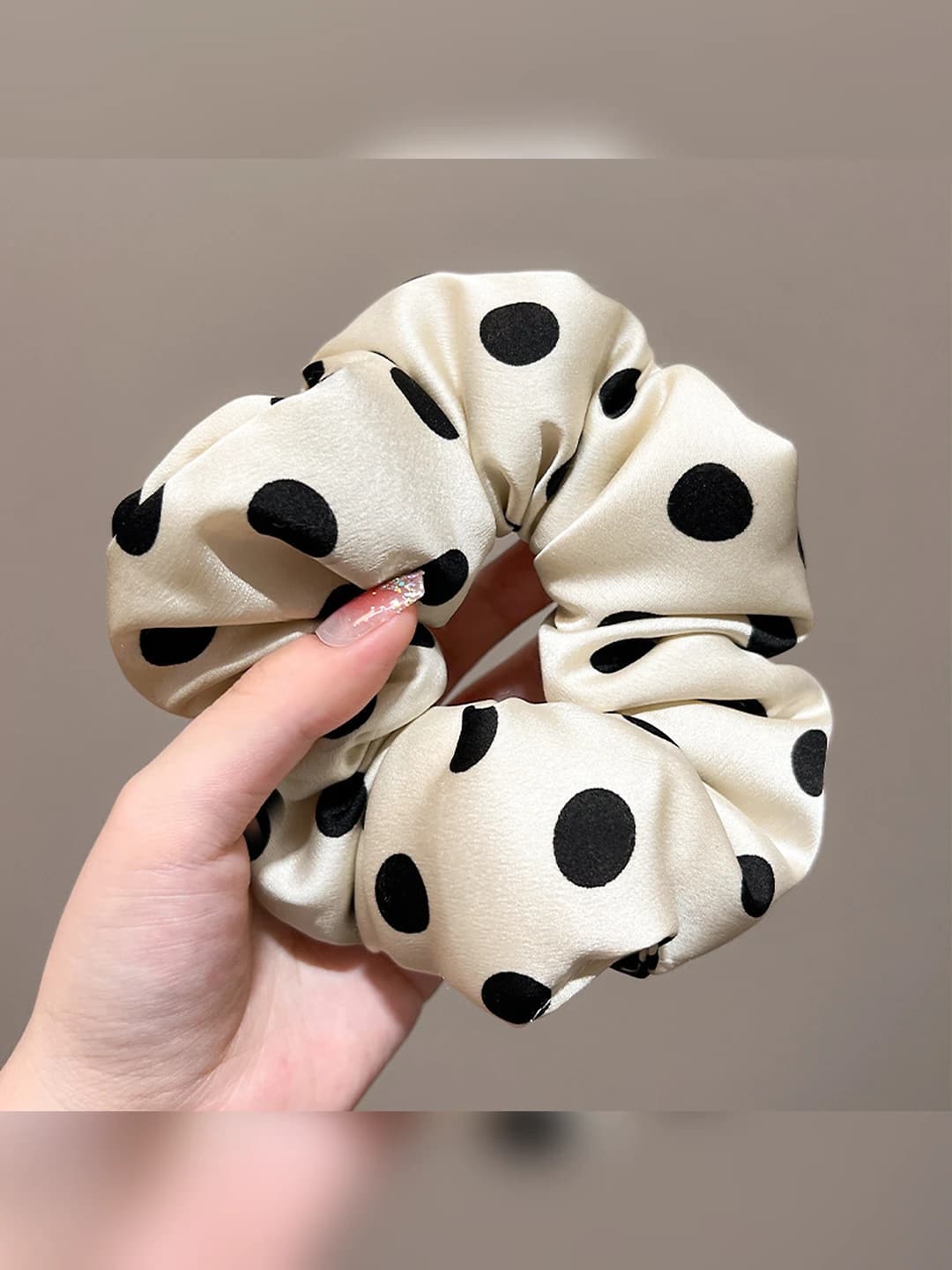 White polka dot