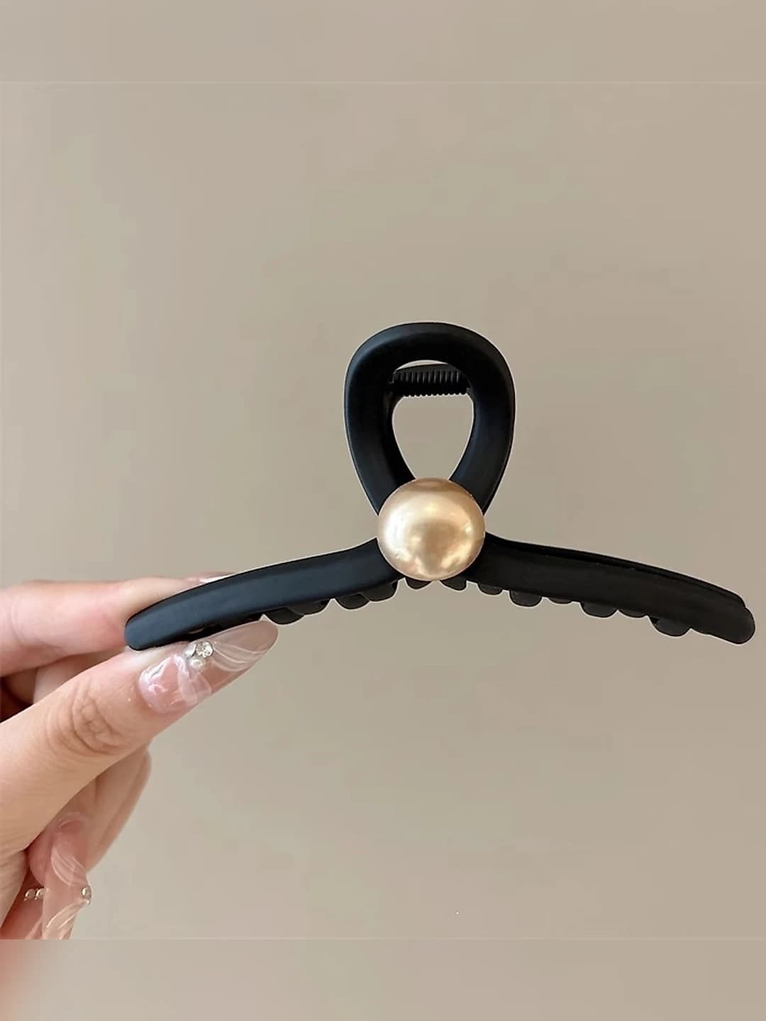 4# Жемчужный зажим 11cm