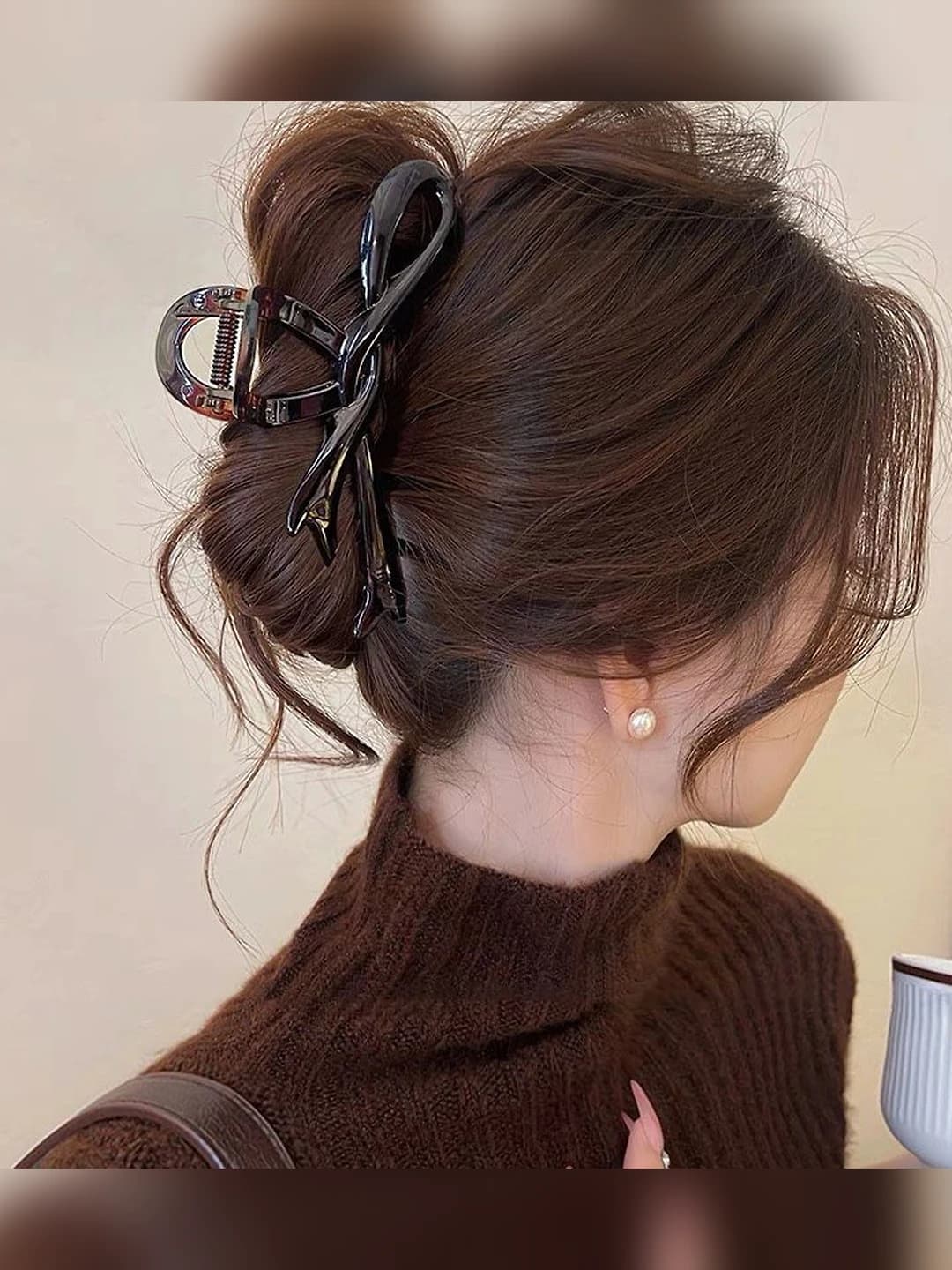 1 set [glossy brown] 13.3 cm