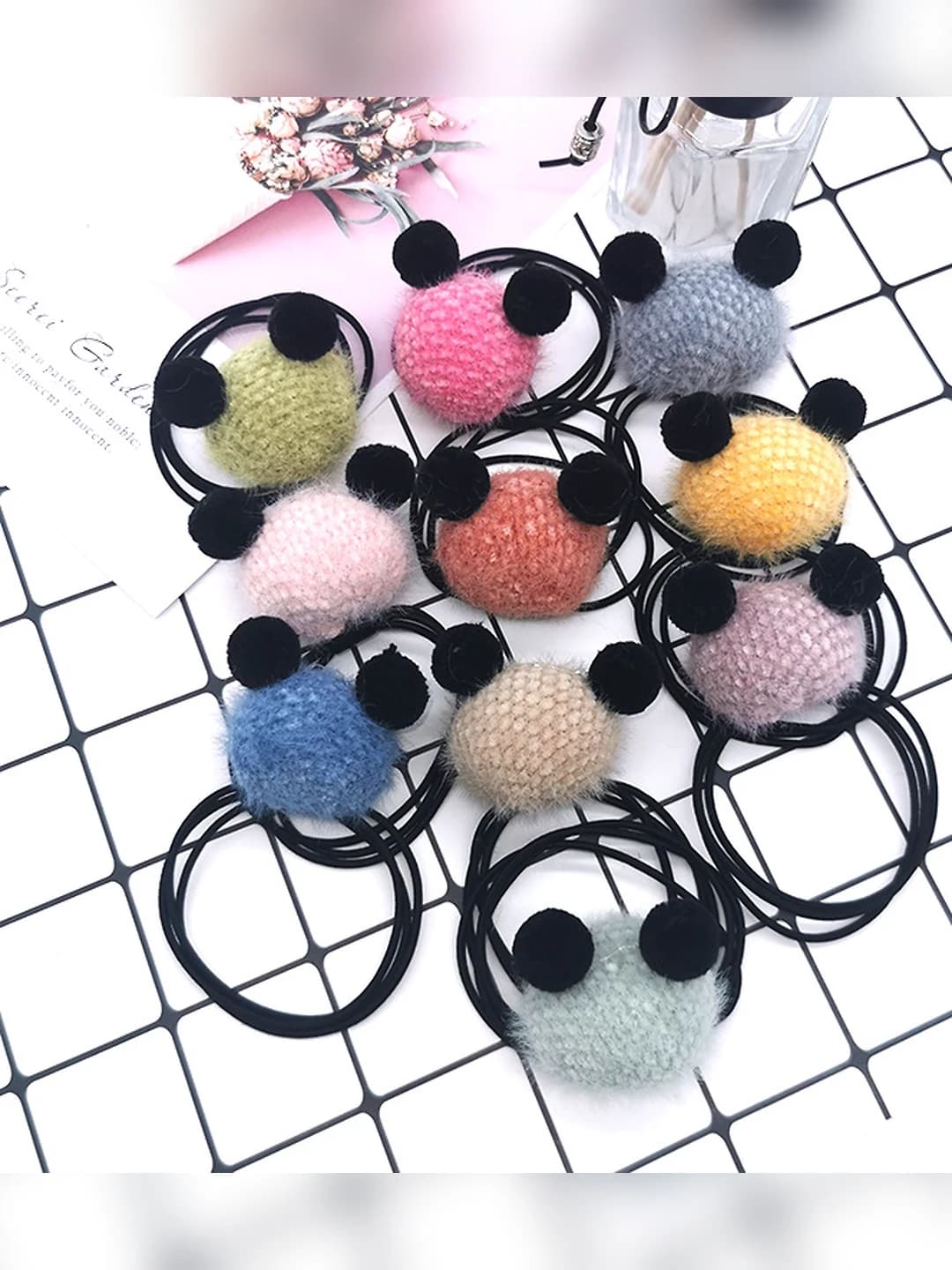 Panda boshi, tasodifiy rang