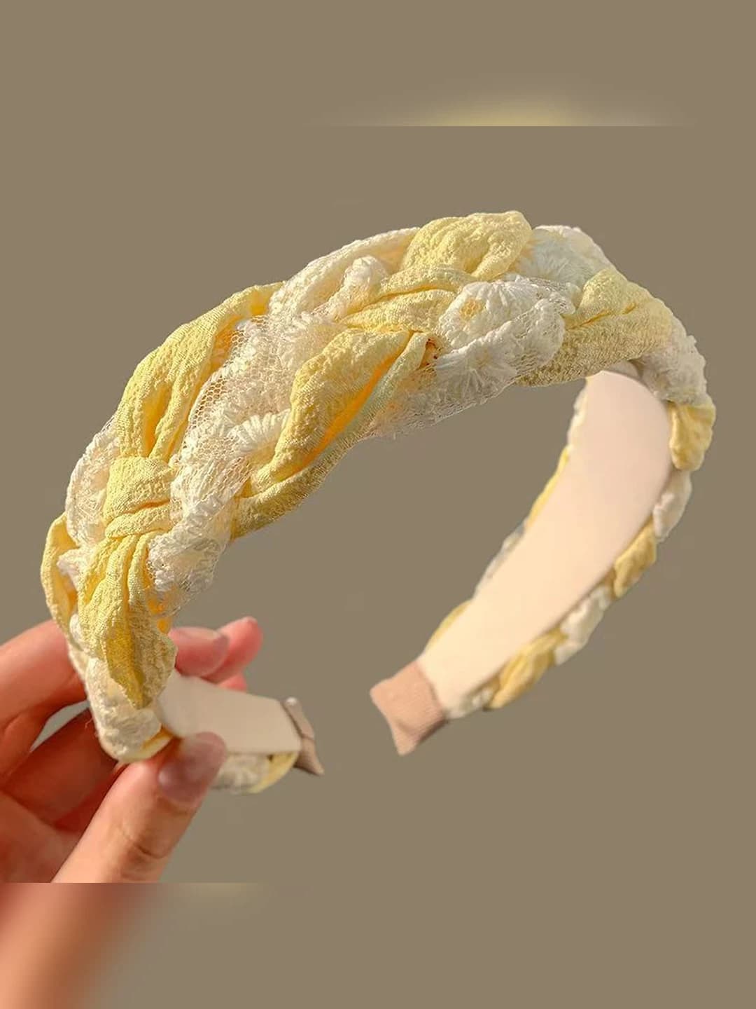 Krepon limon sariq
