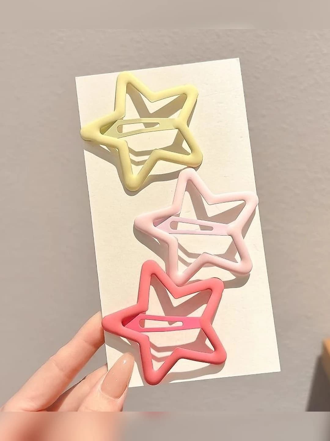 Pink series, 3 pcs, 6 cm