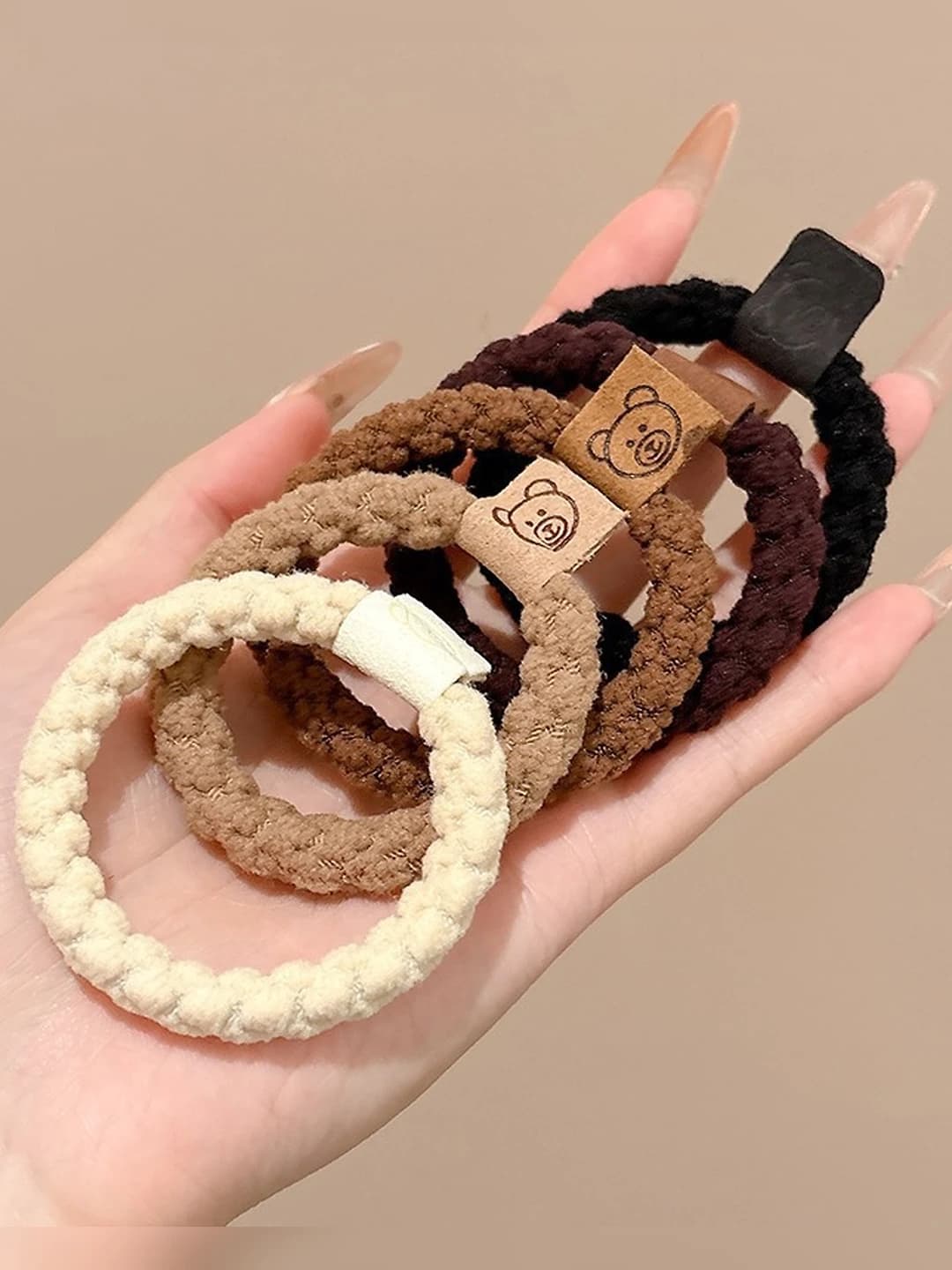 Bear, mixed, 5 pcs