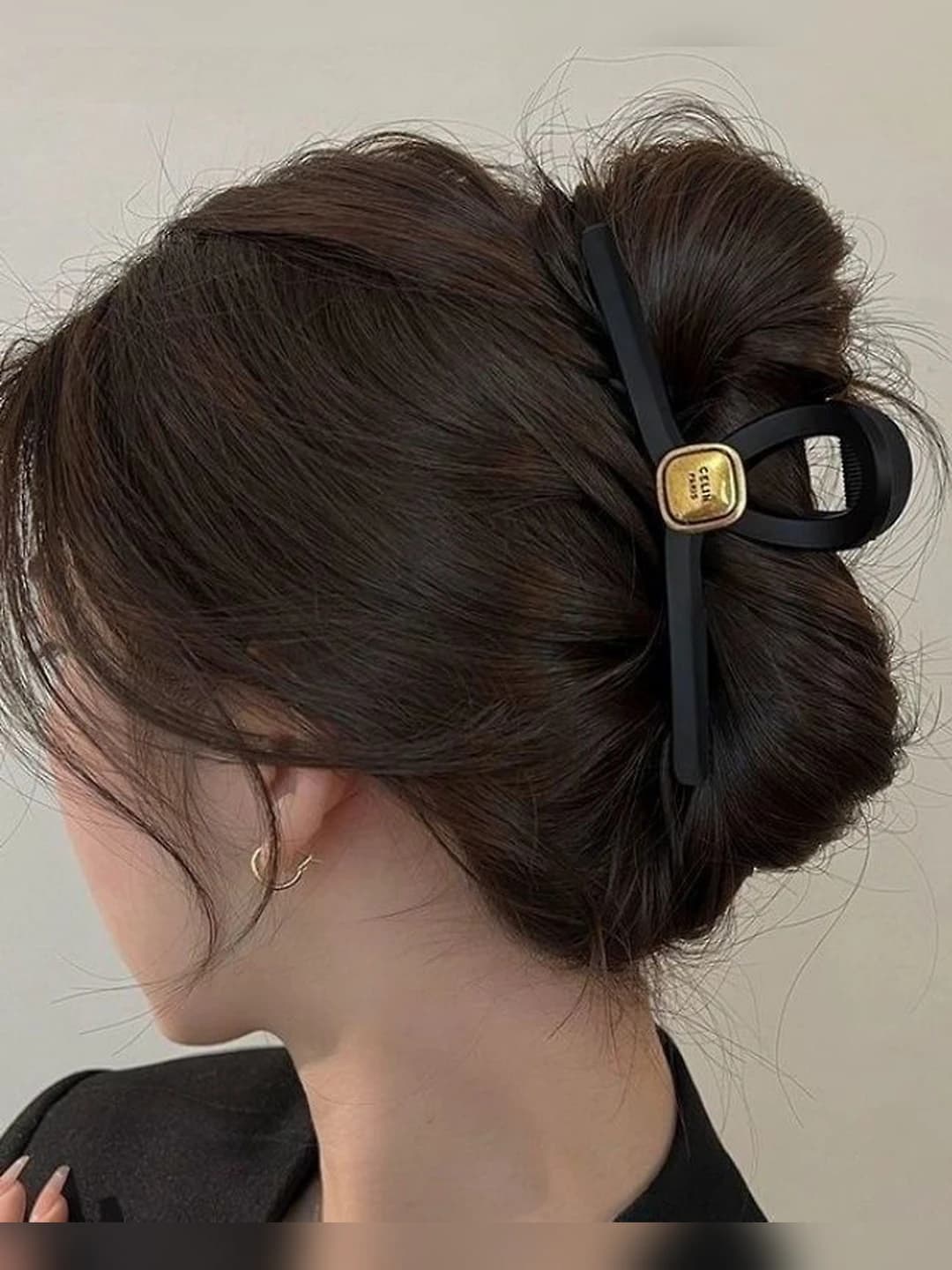 1# Square logo clip 11cm