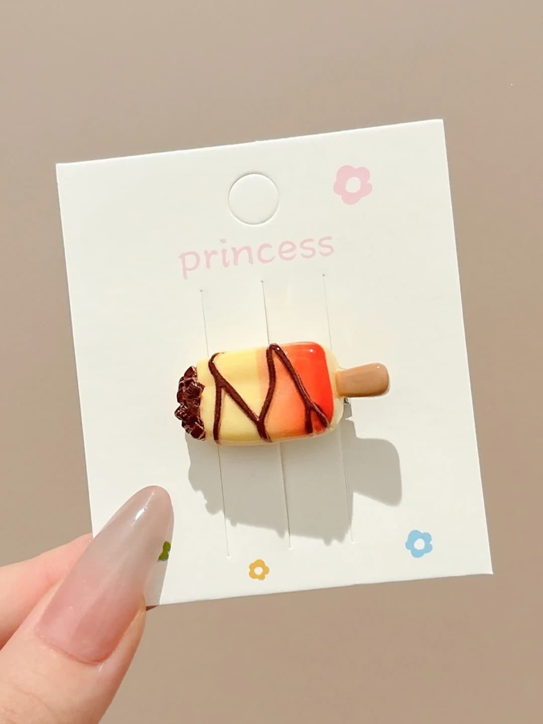 5# ice cream yellow 2cm 3.2cm