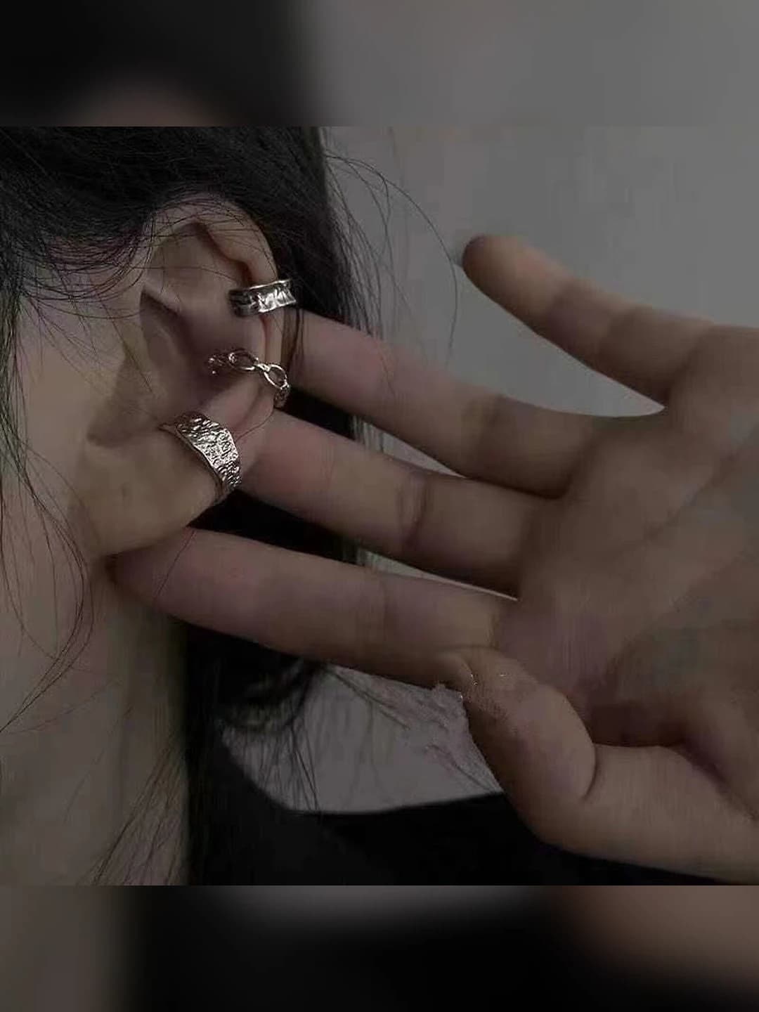 2# Foil ear clip, 3 pcs