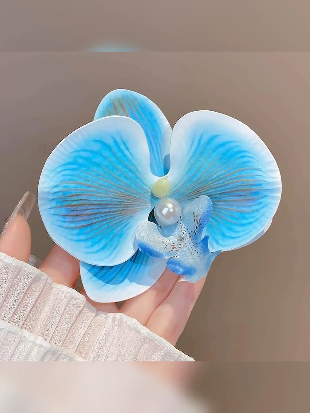 3# Gradient ko'k 3D phalaenopsis 9 sm