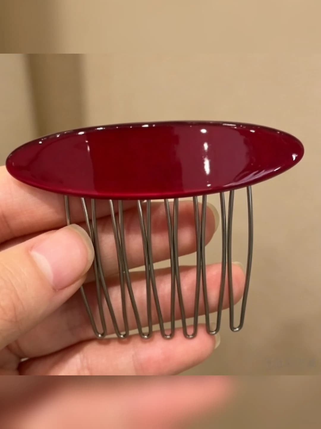 Wine red, ~6 cm/pc
