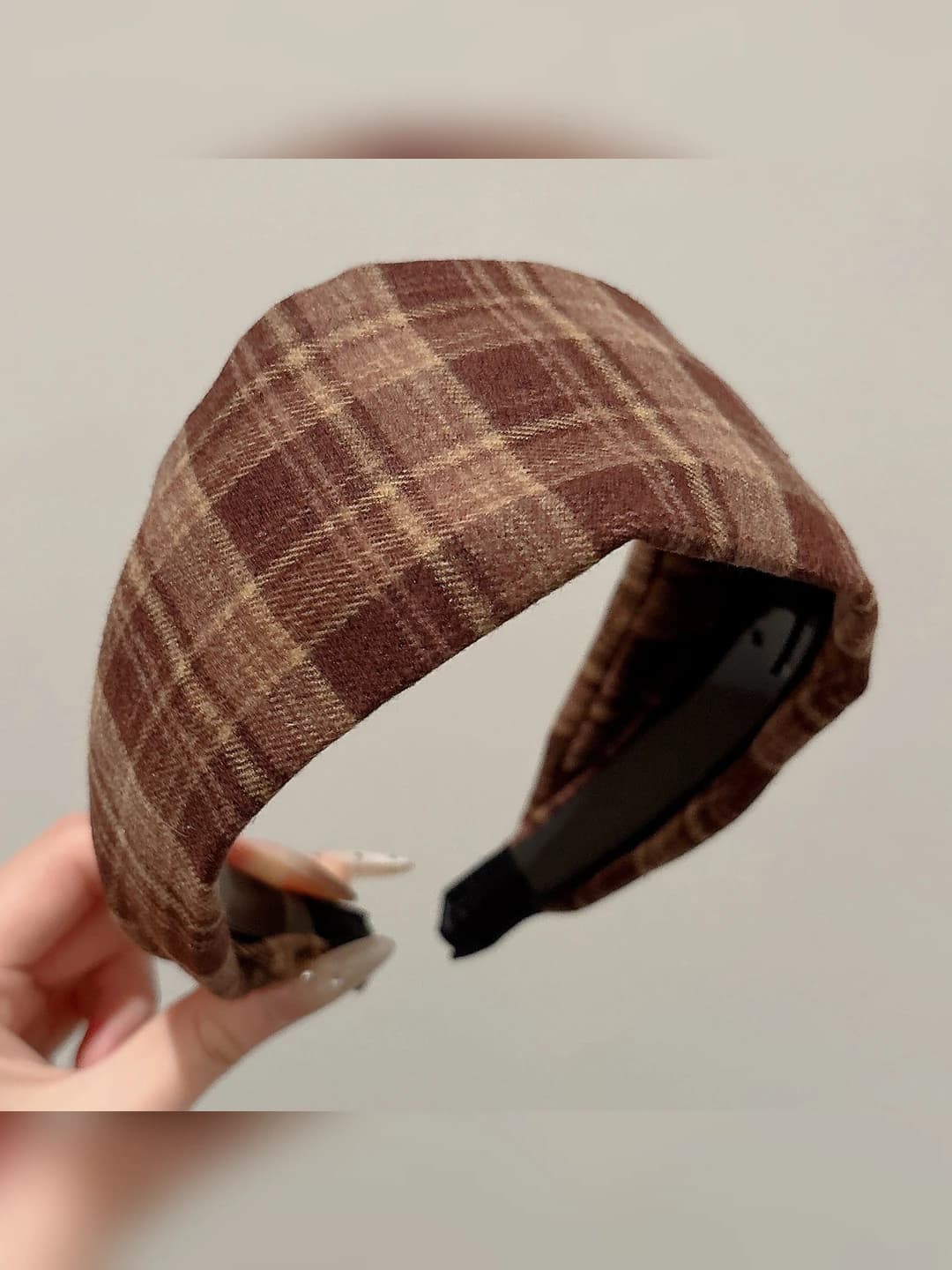 1# Plaid, toothed, ~7 cm