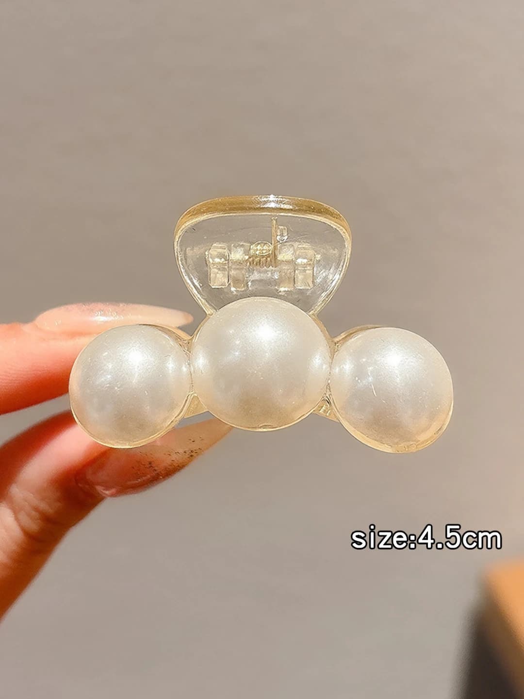 3 pearl small clip 5cm