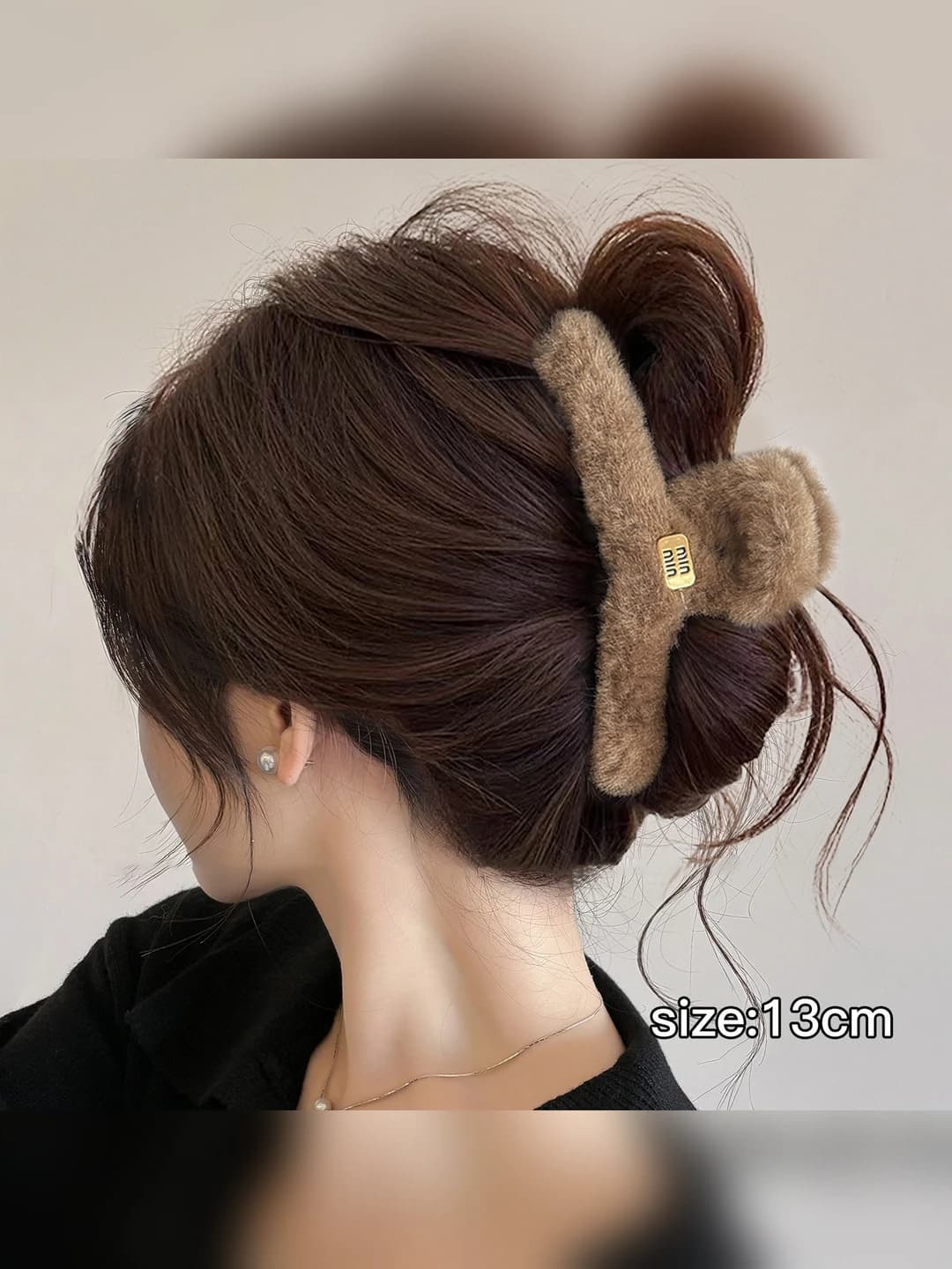 1# Kofe rangli 13cm mo'yal qisqich