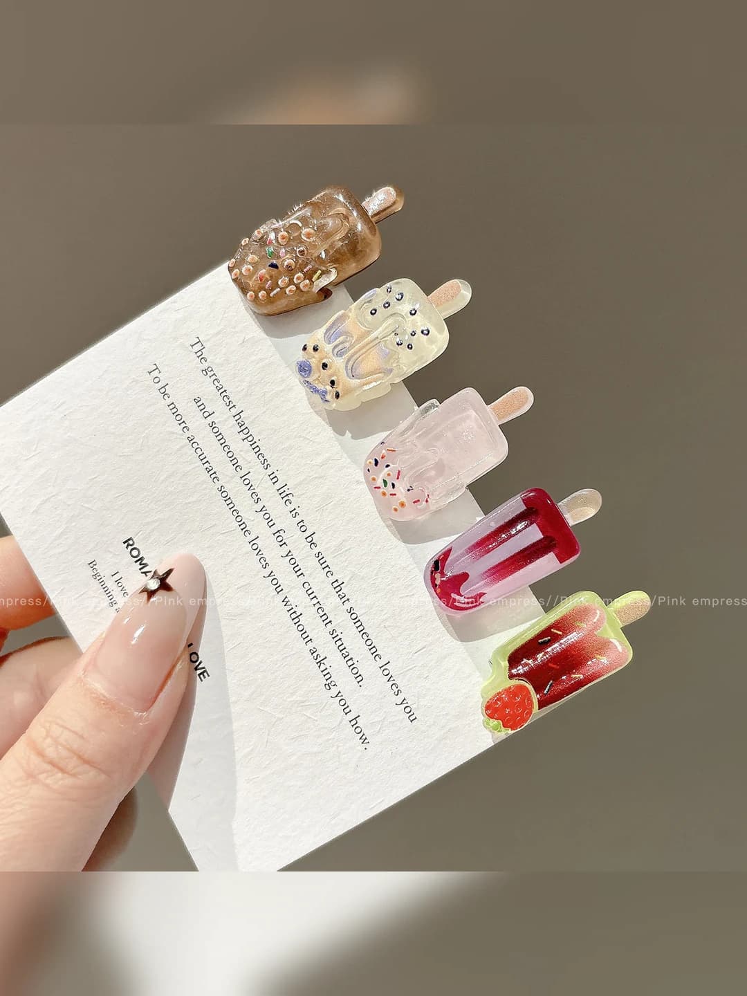 1# Popsicle small clip 3cm