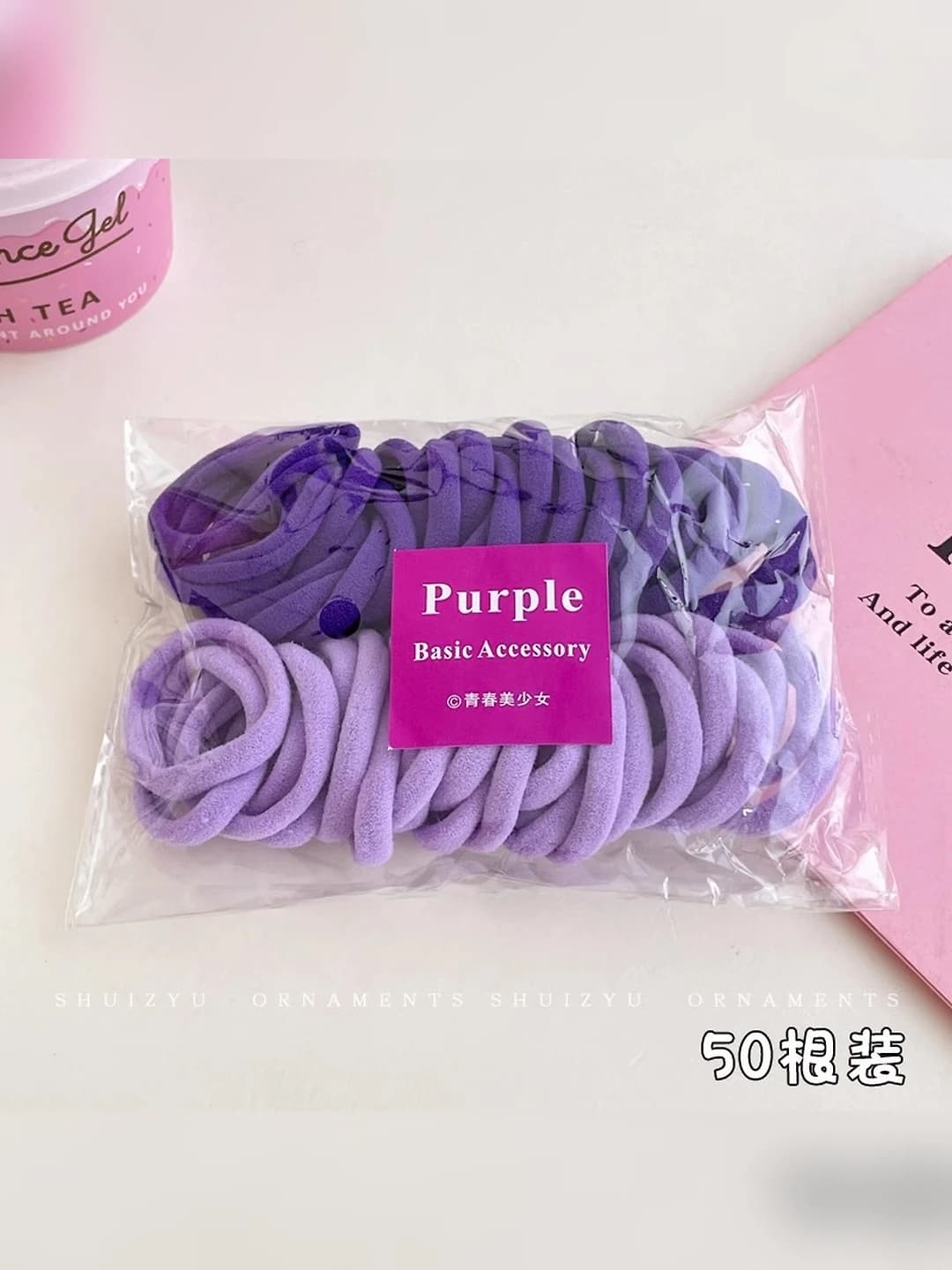 4# Purple color 50 pcs