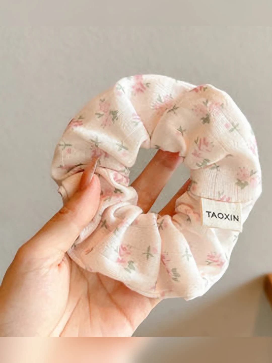 Pink, floral, 11 cm
