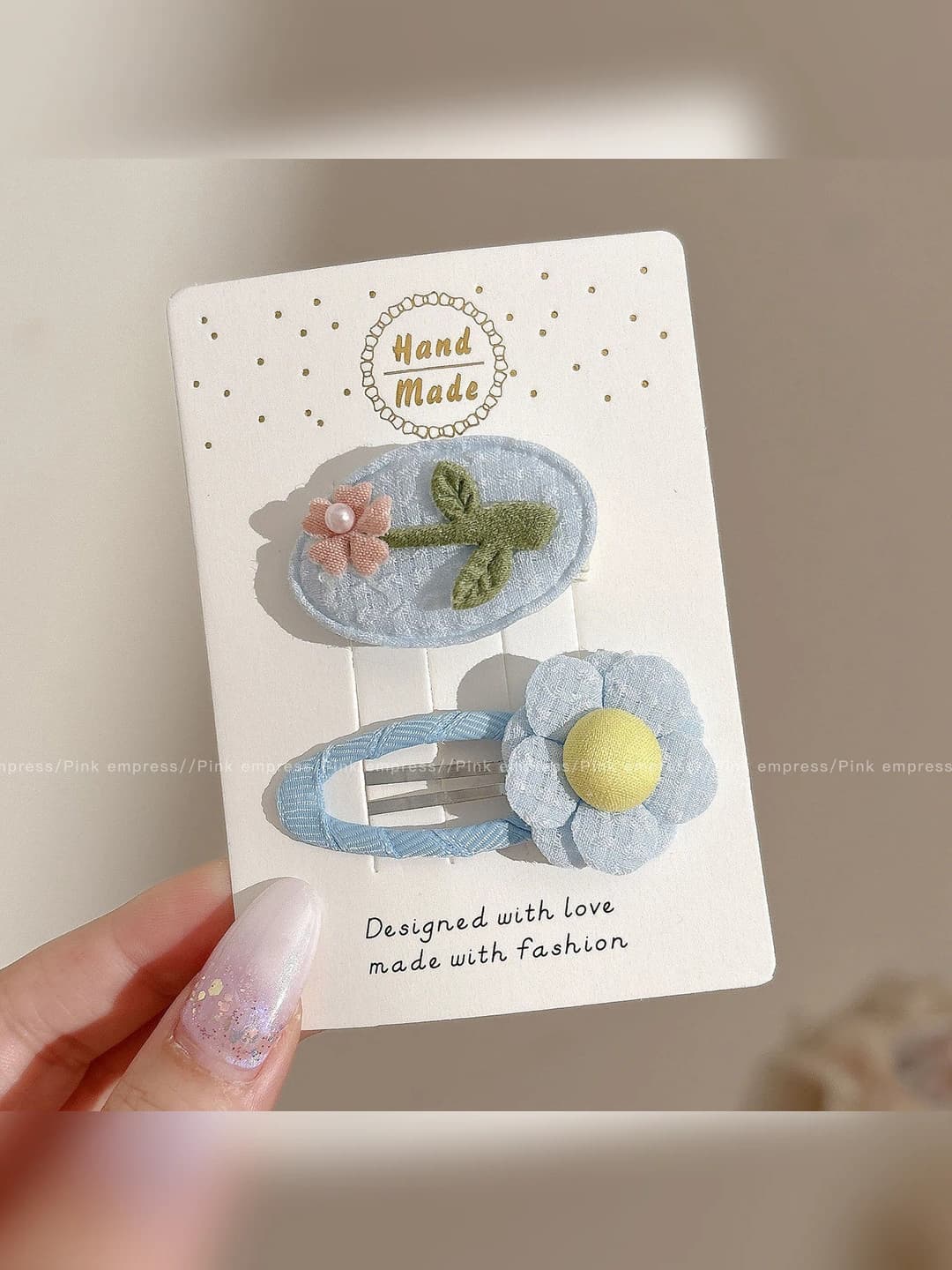 5# Blue pair / 4.3-6 cm