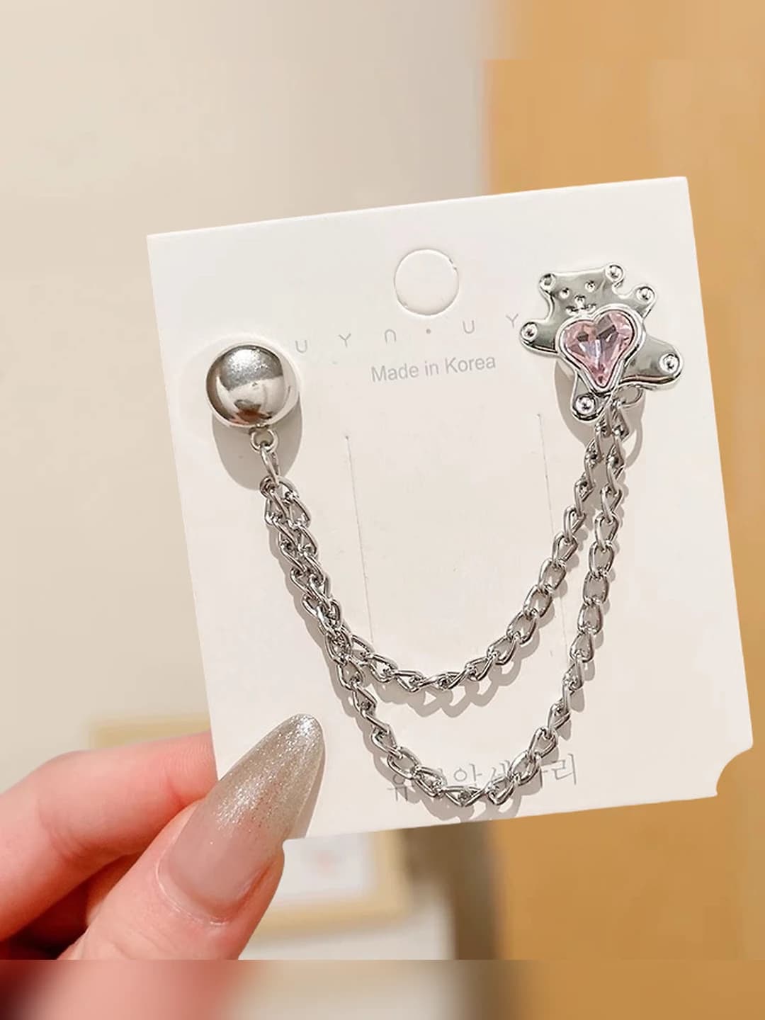 5# мишка - магнит цепь 8cm