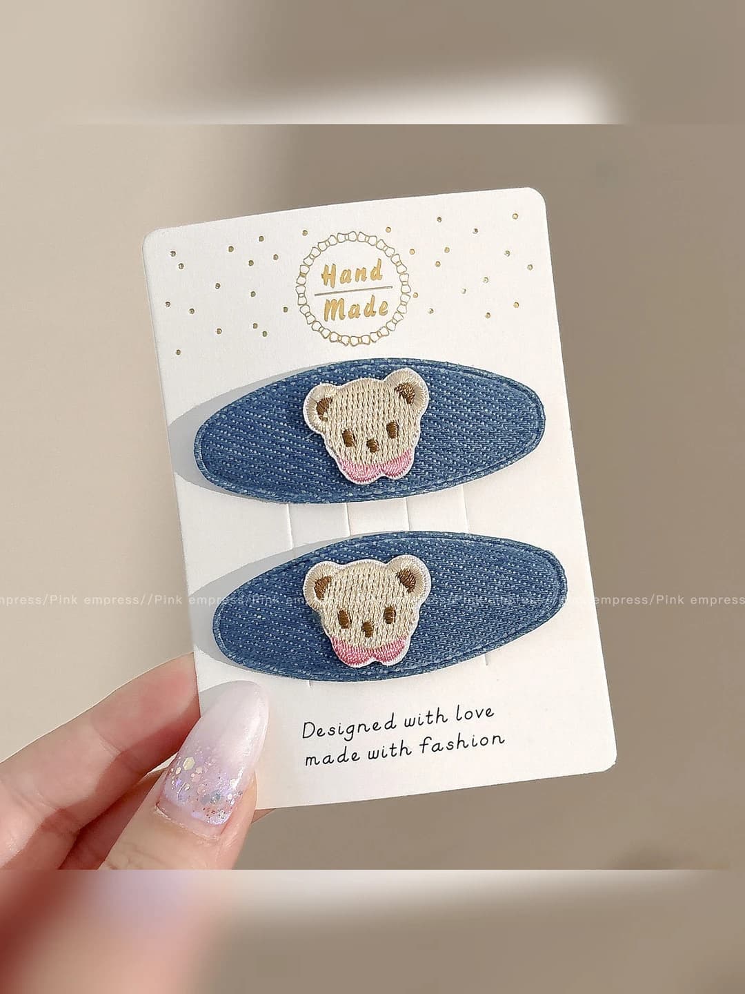7# Little bear denim, 6 cm