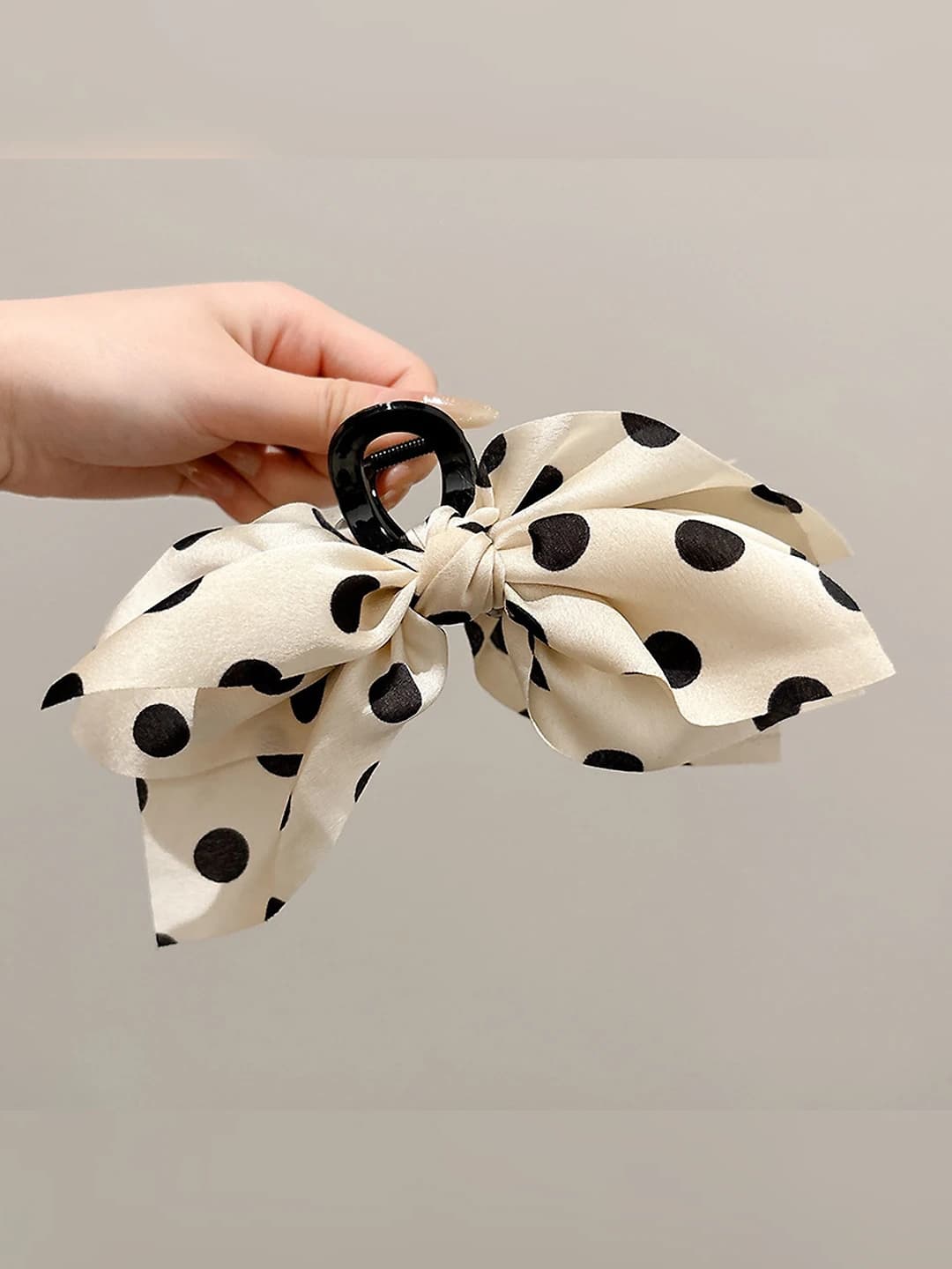 1# Off-white (base clip 13cm bow ~20cm)