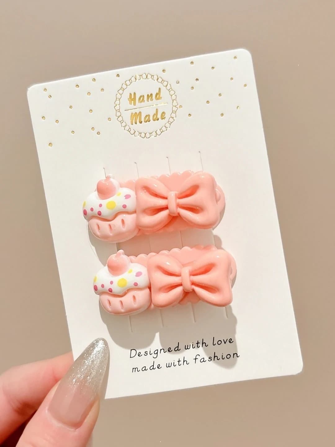 2# Волнистый зажим для торта 1 пара #4cm