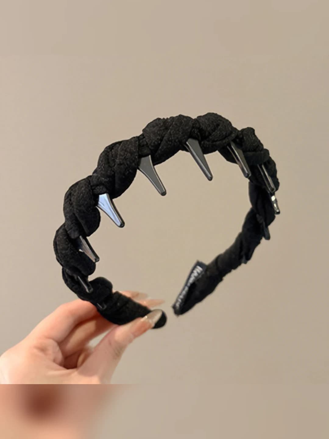 Black twisted