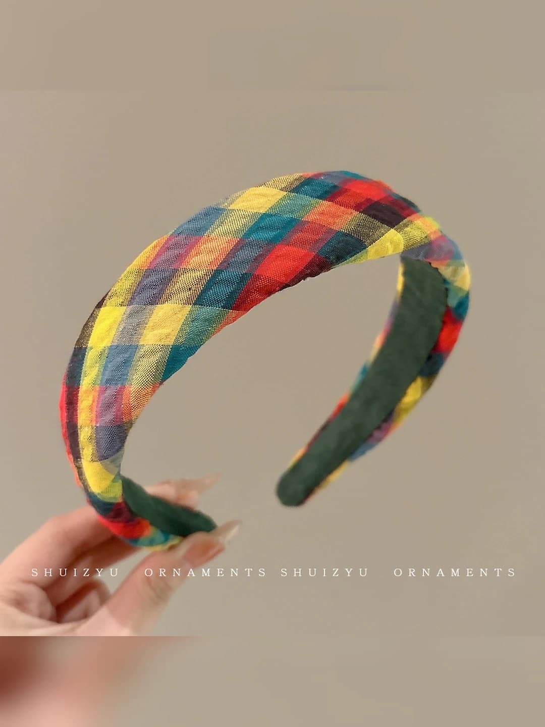 2# Multicolour headband-3 cm