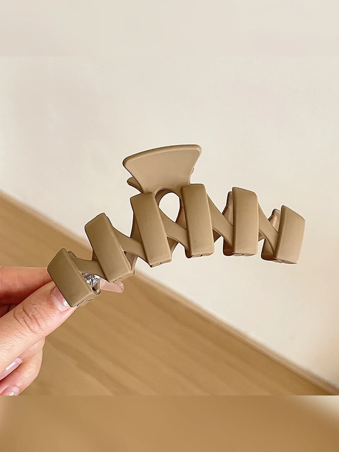 2#Нерегулярный кофейный зажим 11x4cm