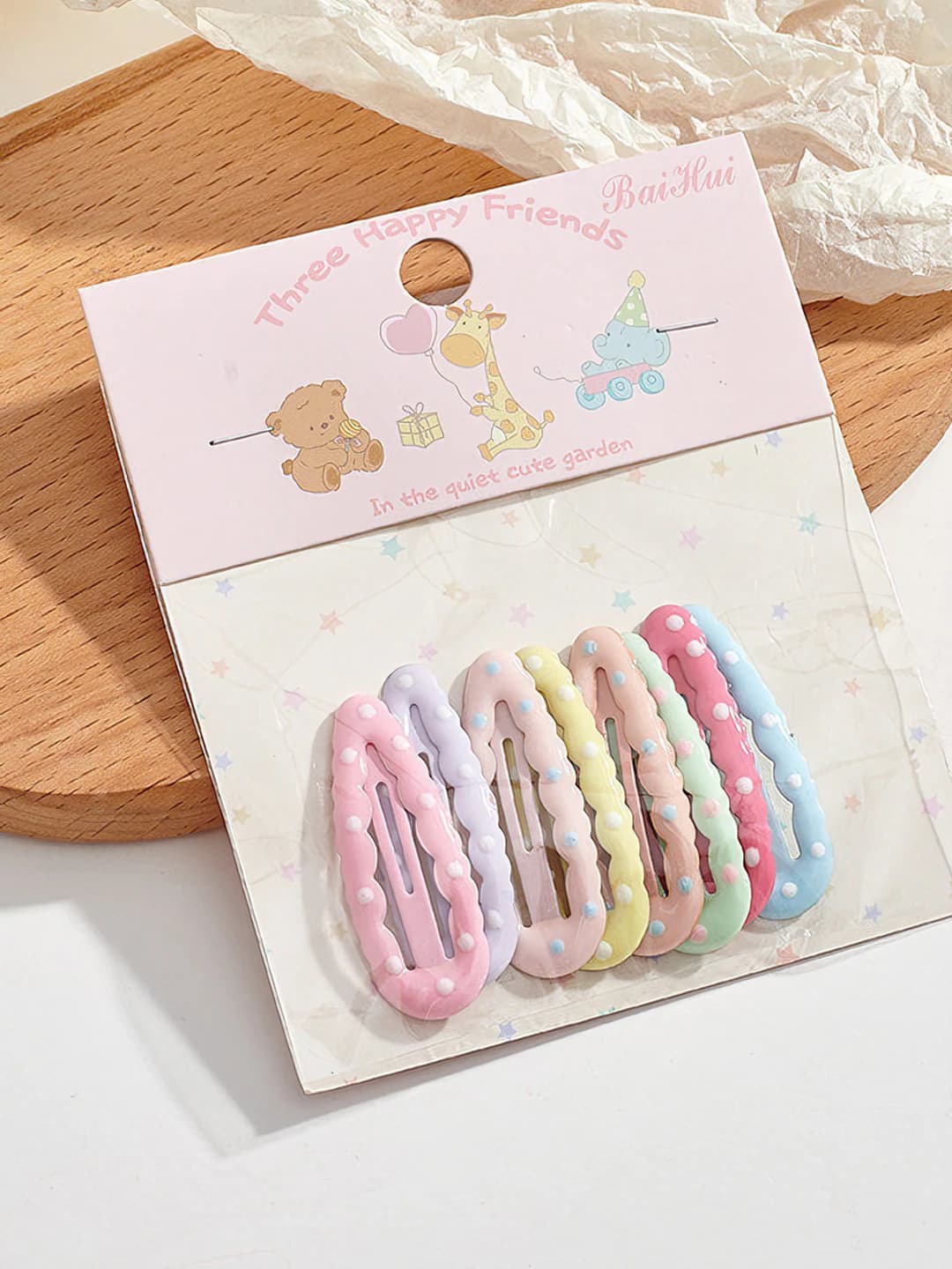 6# Wavy oval shape 4 cm alloy
