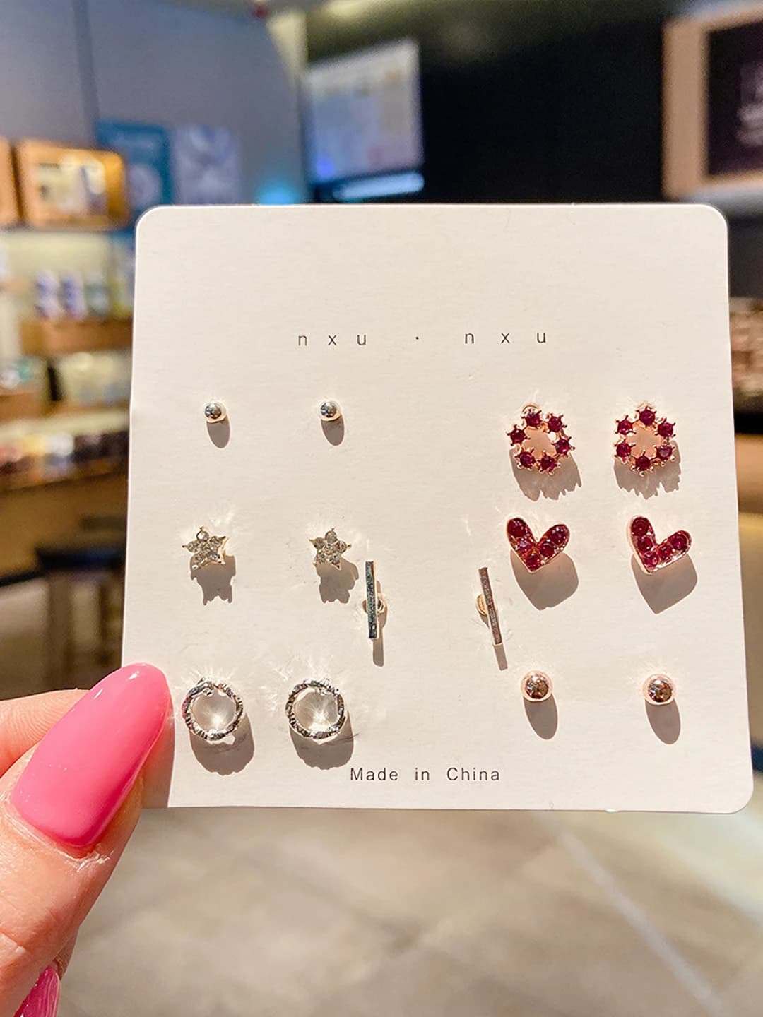 Heart and five-point star (7-piece set)