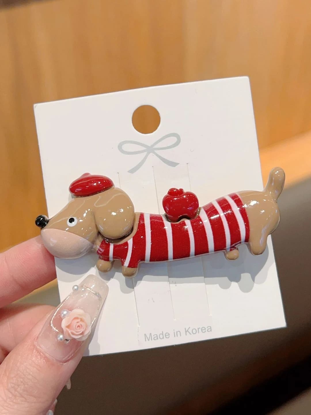 3# Red-coffee, 1 pc, ~4.5cm