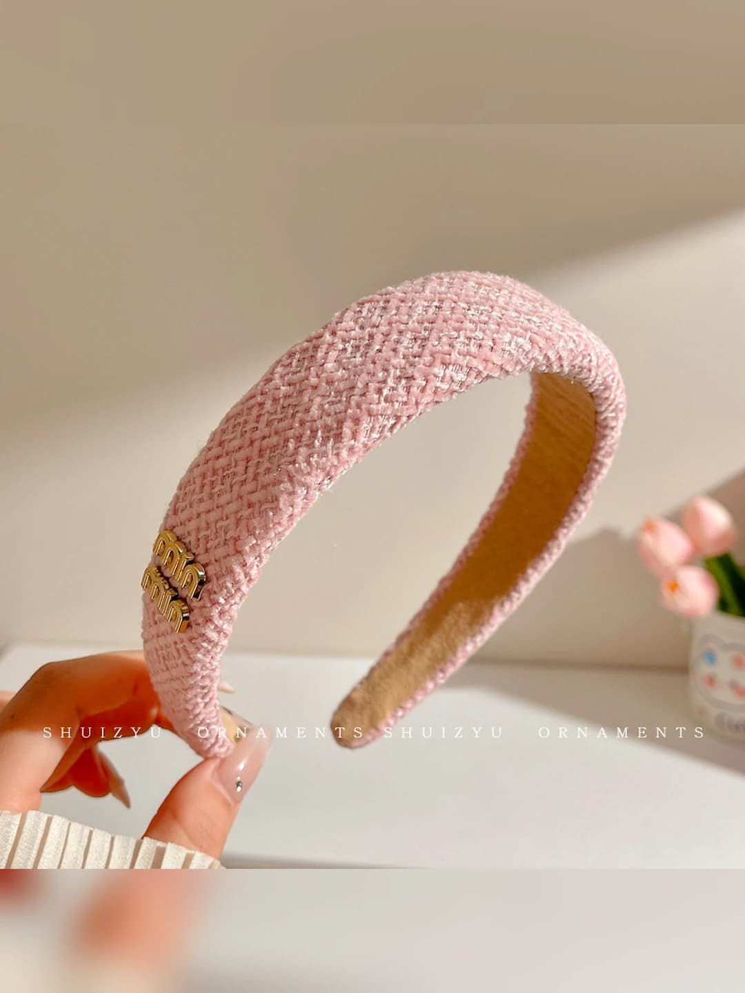 3# Pink letters, Chanel style