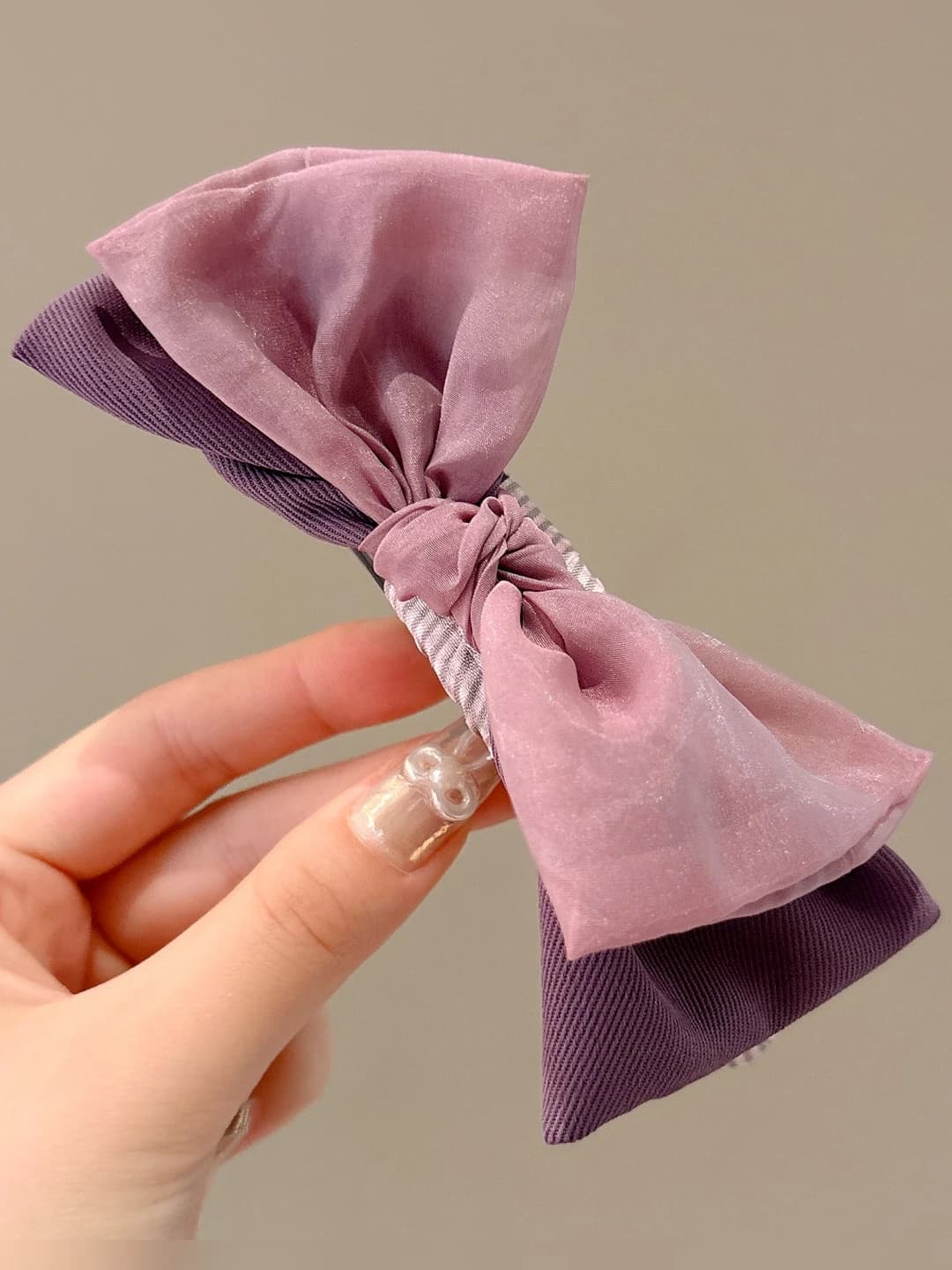 Binafsha tulle tasma 12 cm