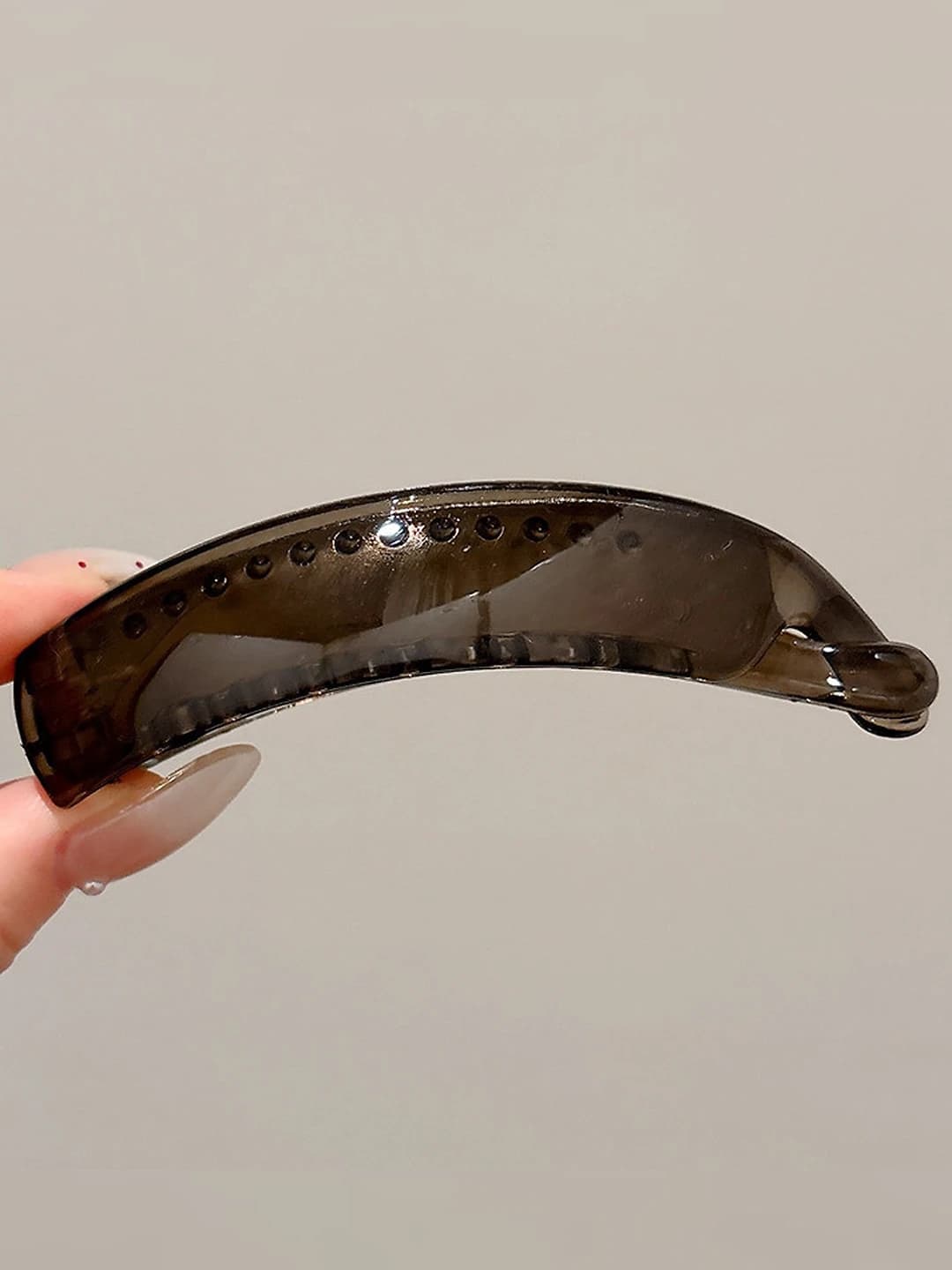 5# Translucent grey, 9.5 cm