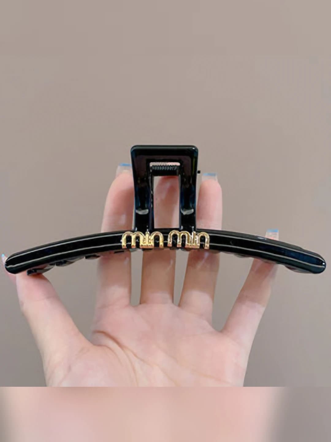 10# Glossy straight mim clip 13 cm