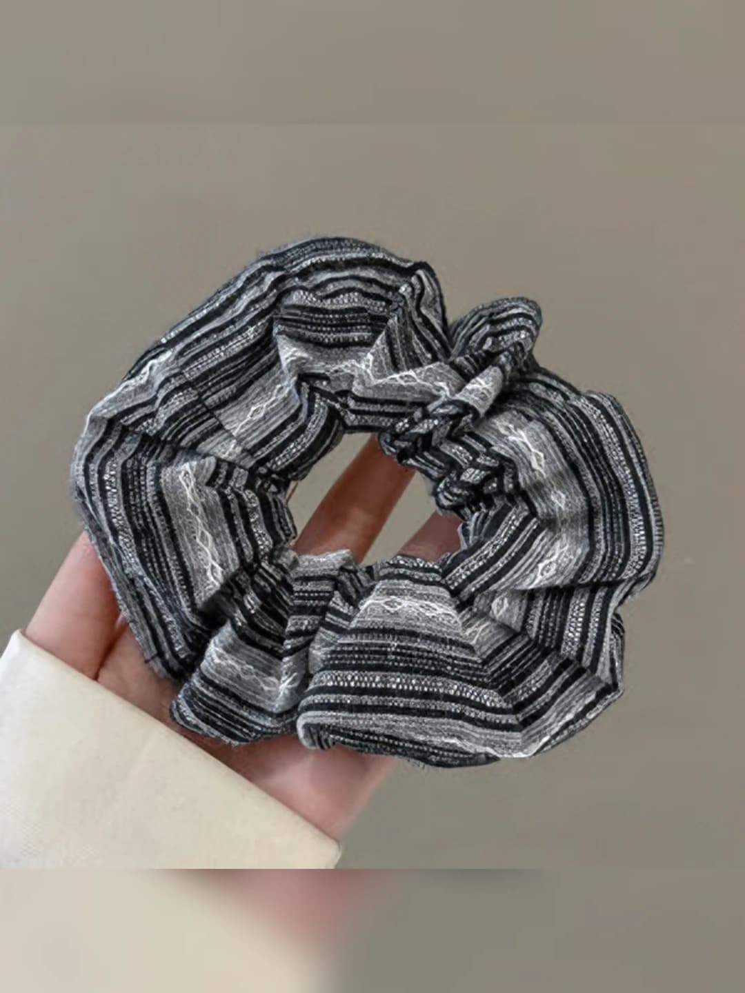 4# Sea salt stripes - Black 9 cm