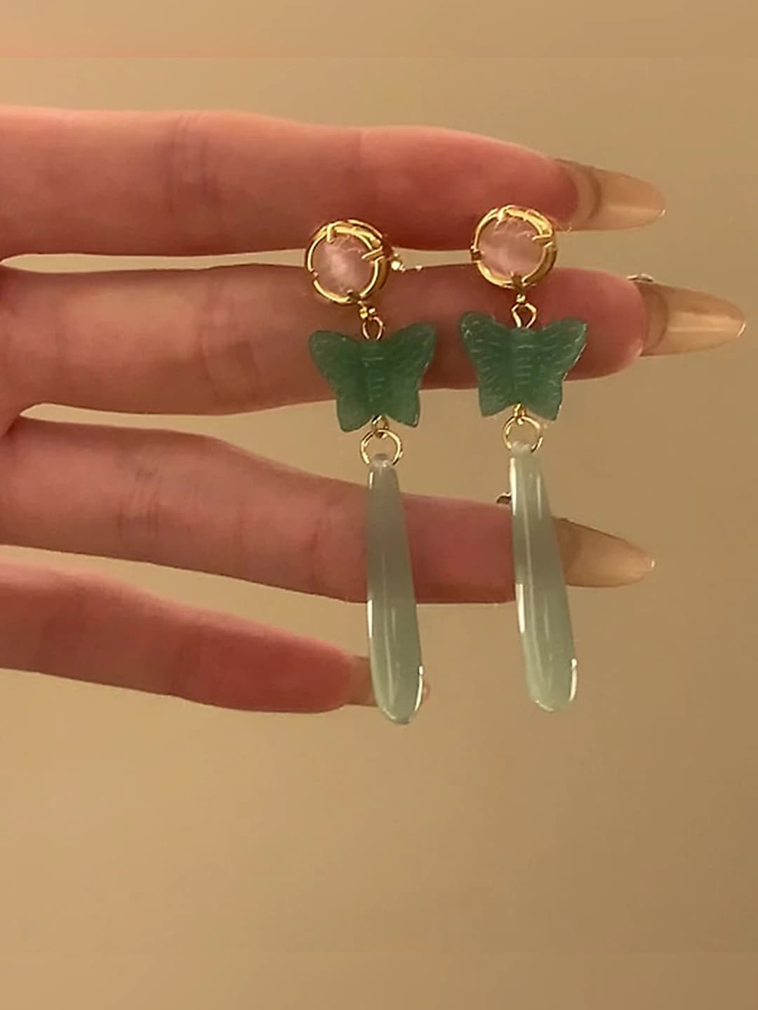 21# silver - gold - green - pink