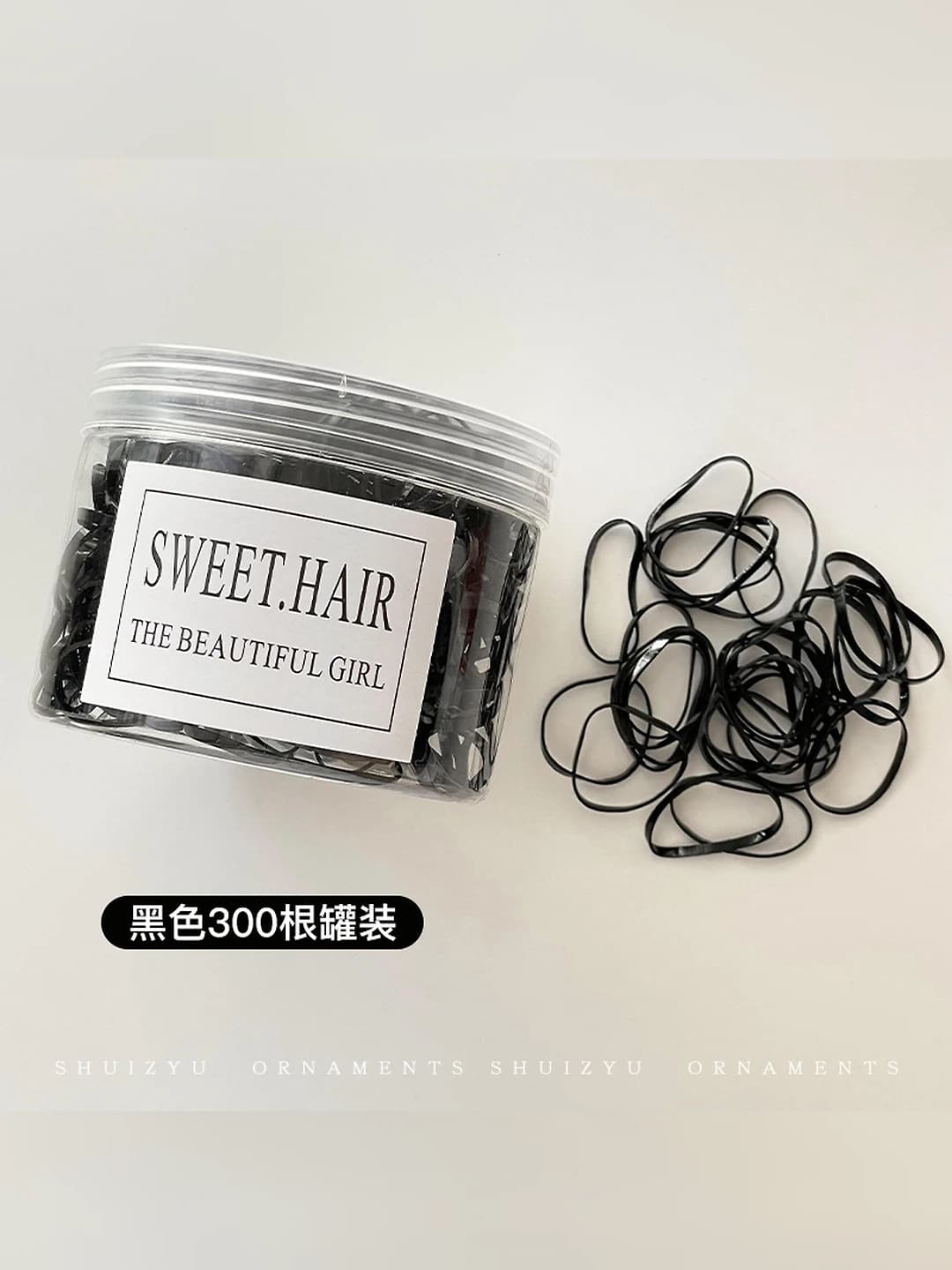 1# Black, 300 pcs, in jar
