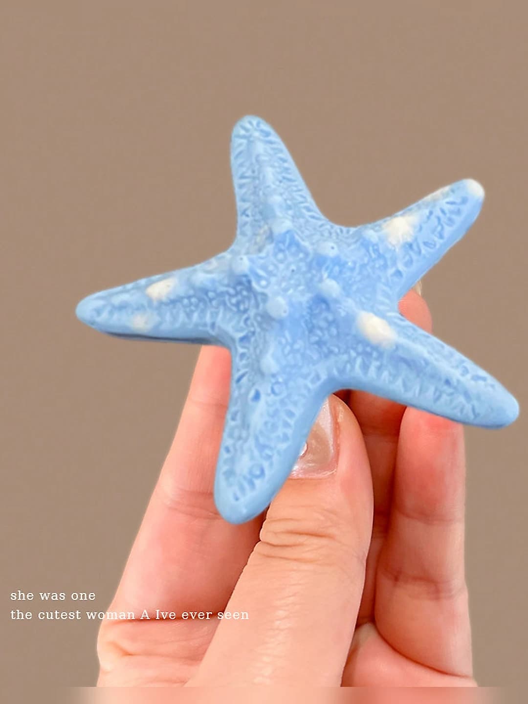 Blue star, 5.5 cm