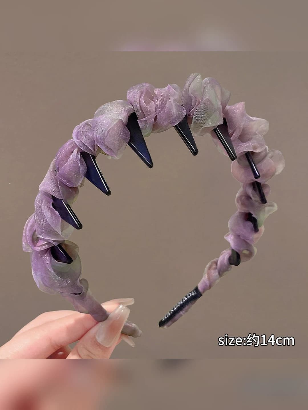 Фиолетовый цветочный, 3.5 см