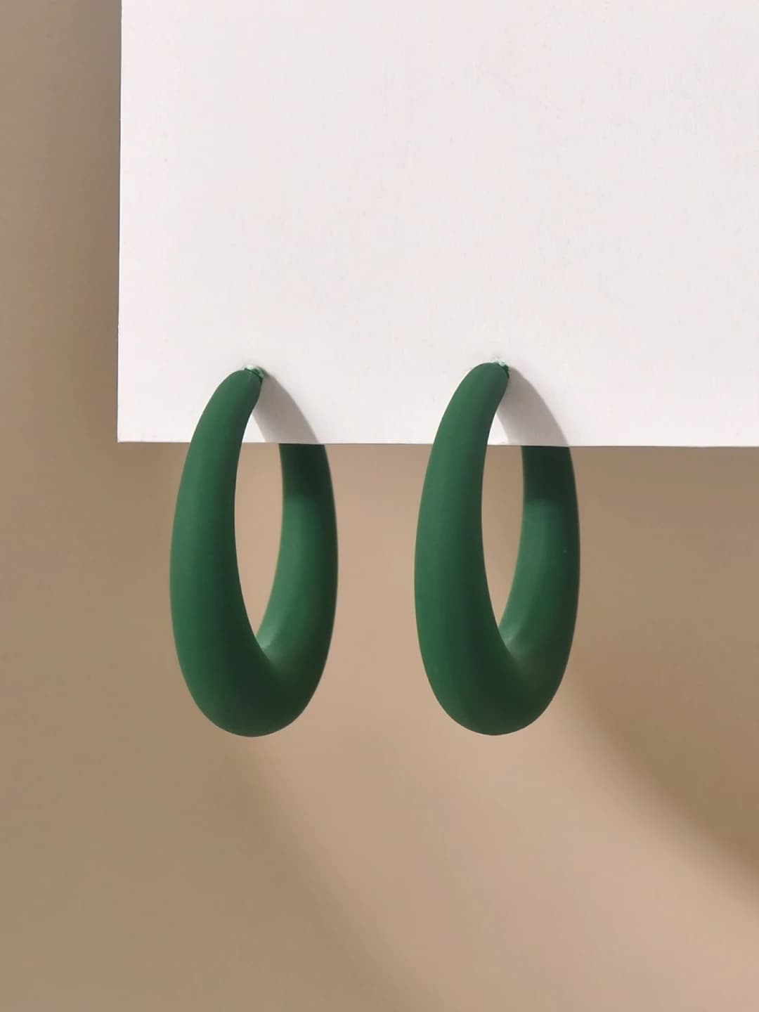 6# Multicolour moon dark green ~3.5 cm