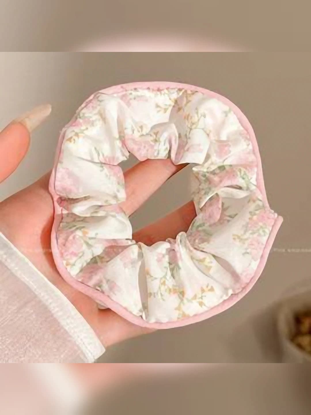 Розово-белый, 10 см
