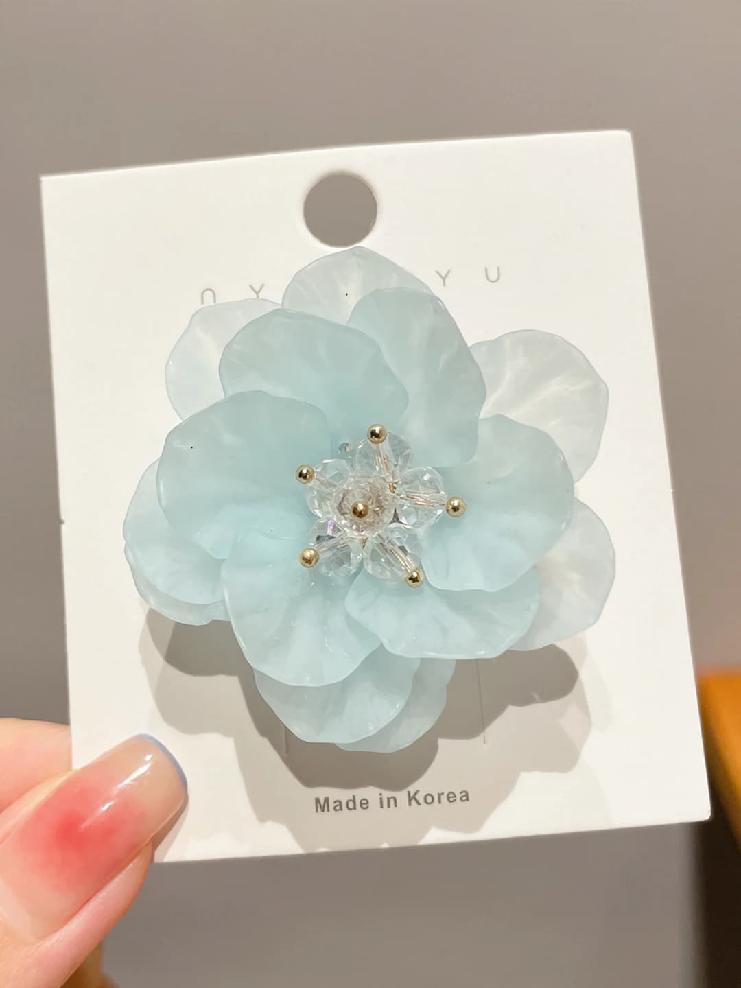 6# синий камелия (ок. 5cm)