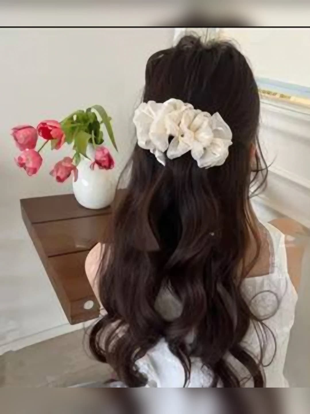 2# Beige, 10 cm, flower 13 cm